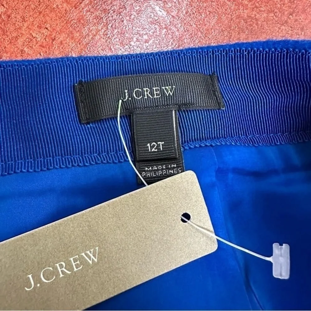 NWT J. Crew Wool Double Notched Skirt - Picture 14 of 16